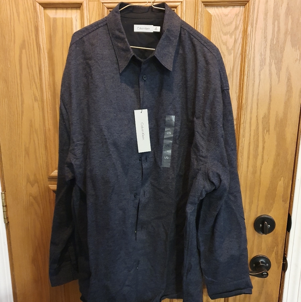 Calvin Klein Casual/Dress Shirt Size Large